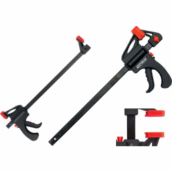 Rychloupínač AWTools 200 mm (AW20136)
