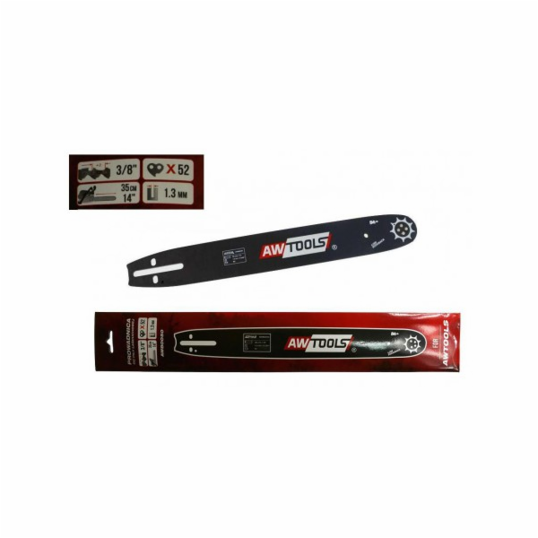 AWTools Vodítko pily 35 cm 14 1,3 mm 0,050 3/8 pro CS450 ...