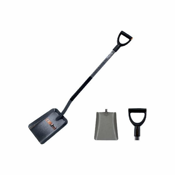 Lopata na uhlí AWTools č. 2 kovové hřídele (AW00076)