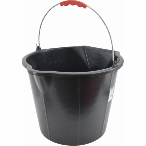 AWTools SILNÁ KONSTRUKCE Kbelíku PLASTOVÁ RUKOJEŤ 15l