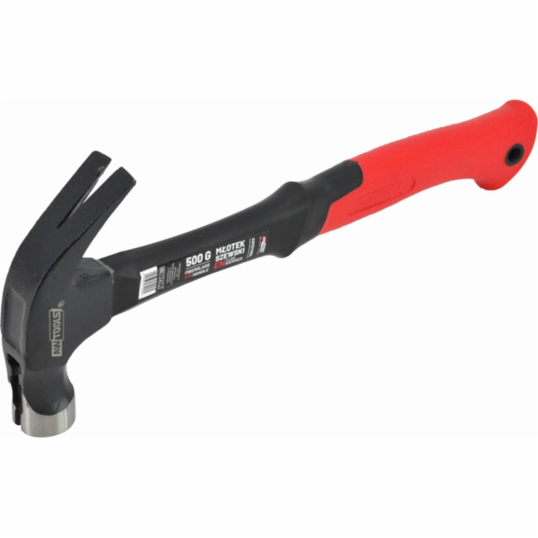 AWTools SHOEMAIL HAMMER 500g VLÁKNO S MAGNETOVOU ČERNOU Ř...