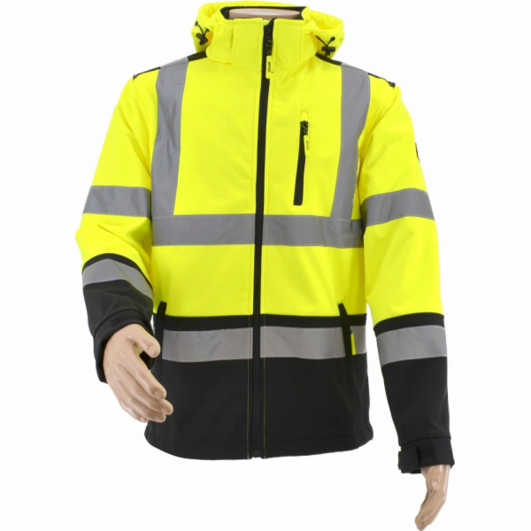 Pánská bunda AWTools SOFTSHELL JACKET T3 MIKINA/ REFLEXNÍ...