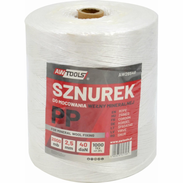 AWTools PP MOTUZ NA VÁZÁNÍ VLNY 300m