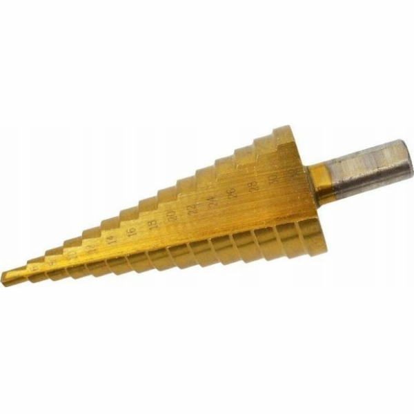 AWTools AW Stupňovitý vrták rovný / 4-45 mm