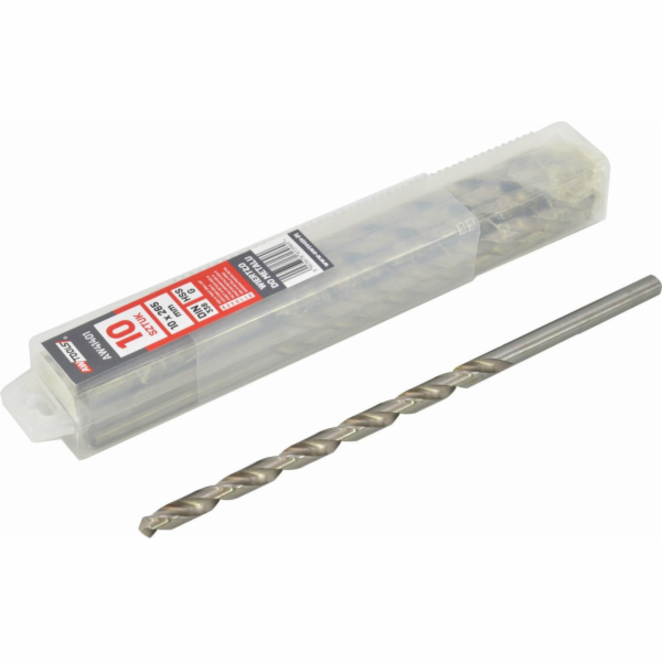 AWTools vrták VRTÁK KOV BÍLÝ 5,0mm /10ks. x 132 mm ROZŠÍŘ...