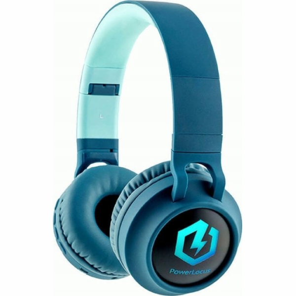 Bezdrátová sluchátka PowerLocus Buddy Kids (modrá)