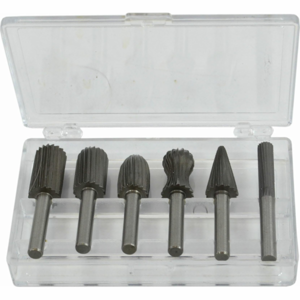 AWTools STOPKOVÉ FRÉZY NA KOV FI 6mm sada 6 ks.