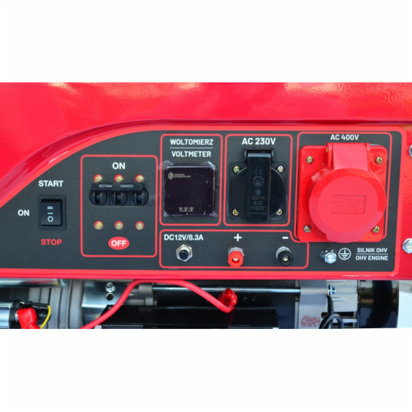 AWTools BENZÍNOVÝ GENERÁTOR 5,0kW 230/400V BLACK LINE