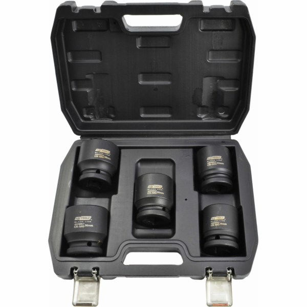 AWTools NÁRAZOVÁ ZÁSUVKA SET 3/4 5 ks. BLACKLINE