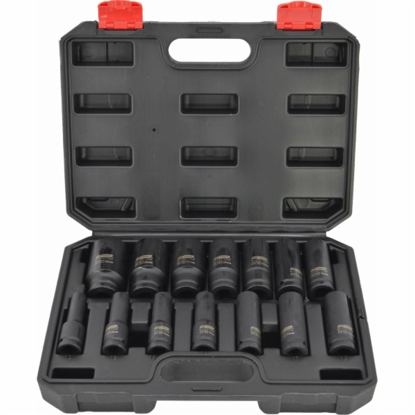 AWTools SADA RÁZOVÝCH NÁSTROJŮ AWTOOLS 1/2" 14dílná BLACK...