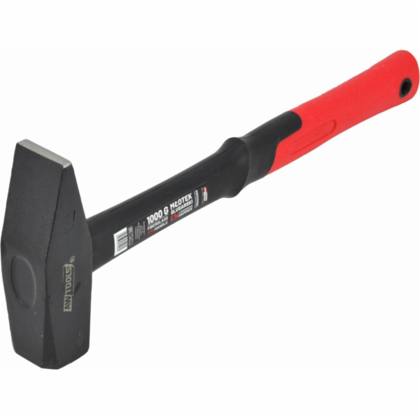 AWTools KLADIVO ZÁMEČNICKÉ 1,5 kg VLÁKNO ČERNÉ