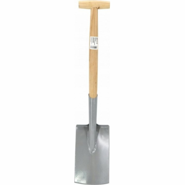 AWTools ROVNÁ LOPATKA DŘEVĚNÁ HŘÍDEL