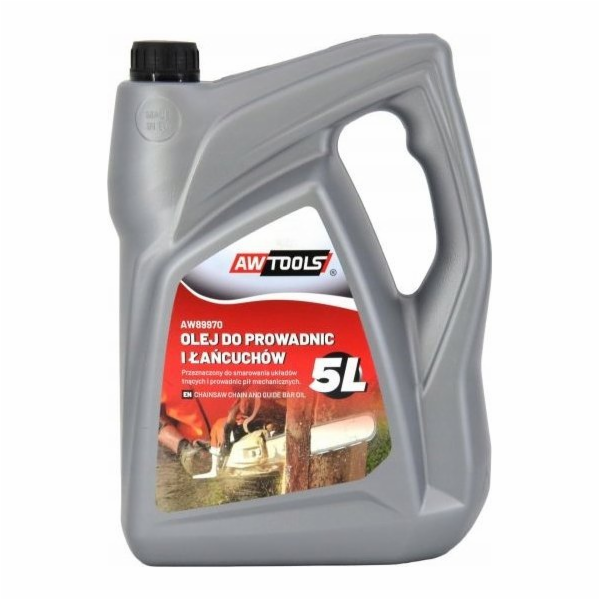 AWTools OLEJ NA VEDENÍ A ŘETĚZY 5L