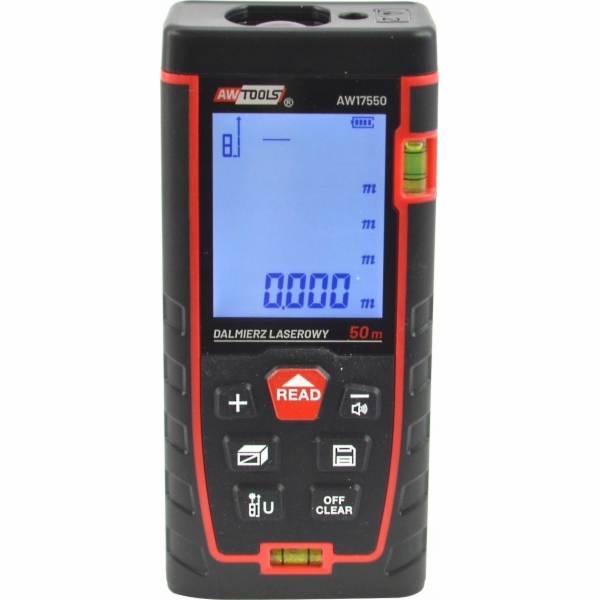 Laserový dálkoměr AWTools LASER RANGEFINDER 50m