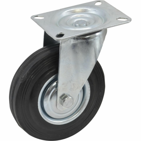 AWTools ČERNÝ PRYŽOVÝ VOLANT 200mm