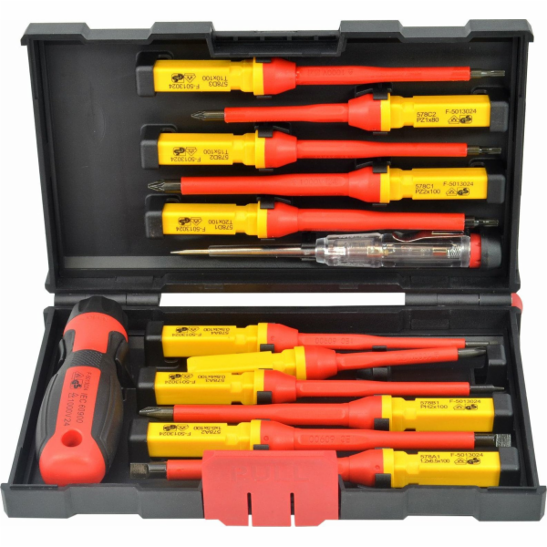 AWTools Sada izolovaných šroubováků AWTOOLS 1000V VDE S2/...