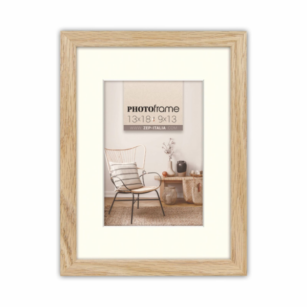 ZEP Malmo natural    20x20/30x30 Holz mit Passepartout   ...