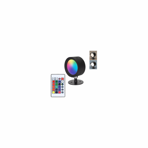 Solight LED nabíjecí RGB světlo, dálkový ovladač, Li-Ion,...