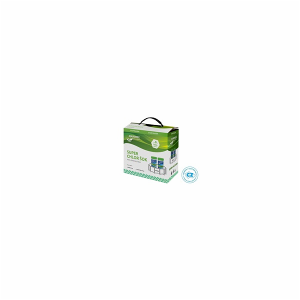 Marimex Super Chlor Šok 2x 0,9 kg - bazénová chemie - ŘASY