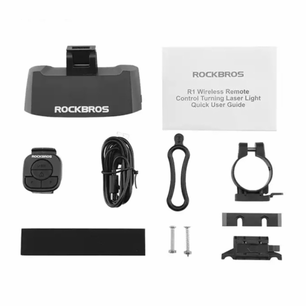 Chytré laserové koncové světlo Rockbros LKWD-R1
