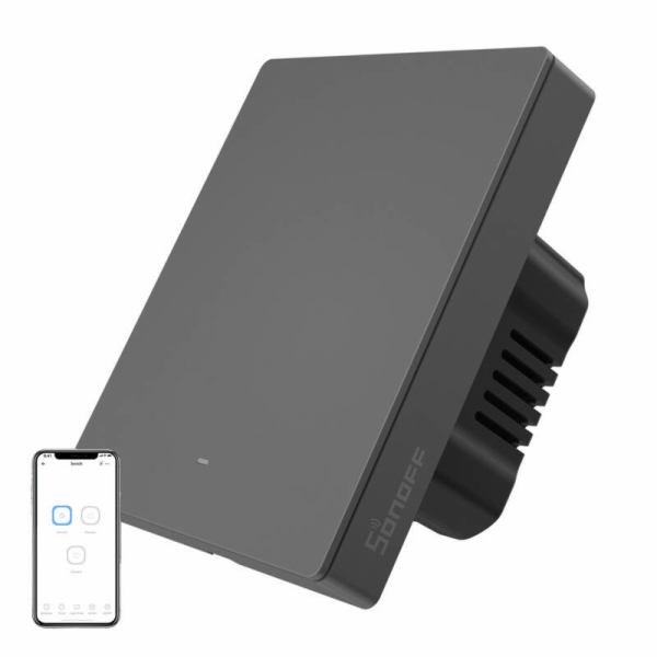 Chytrý WiFi nástěnný spínač SONOFF M5-1C-80 (1kanálový, p...
