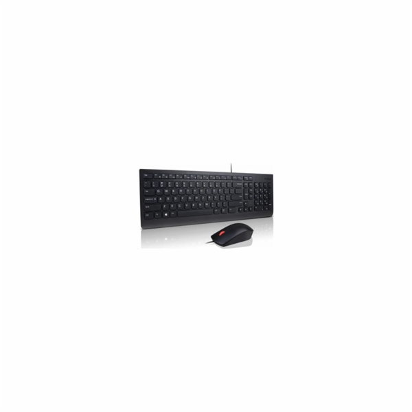 LENOVO klávesnice Essential Wired USB Keyboard + Mouse Se...