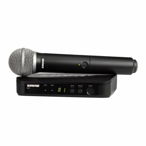 Shure BLX24E/PG58-H8E - Bezdrátový vokální systém s mikro...