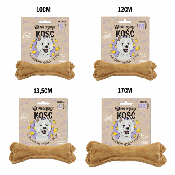 PAKA ZWIERZAKA Bone with rabbit and mango XL 17 cm - paml...