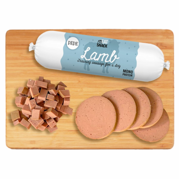 PAKA ZWIERZAKA Pepe Sausage Lamb - pamlsek pro psa - 200g