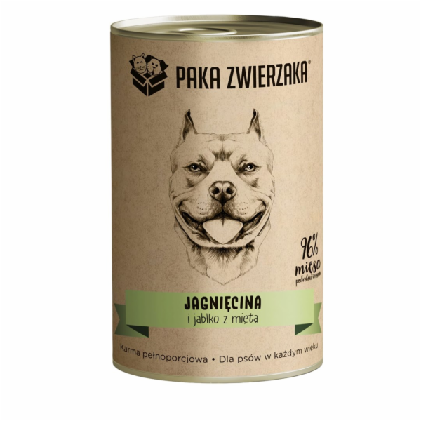 PAKA ZWIERZAKA Lamb and apple with mint - vlhké krmivo pr...