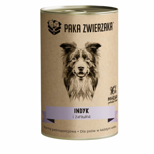 PAKA ZWIERZAKA Turkey and cranberries - vlhké krmivo pro ...