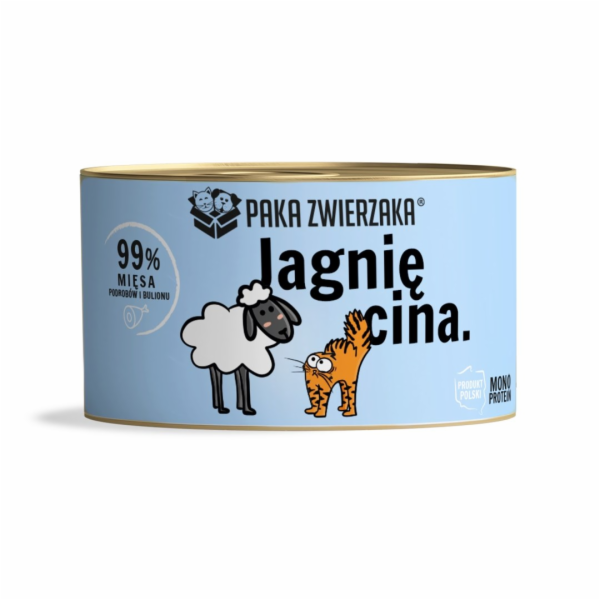 PAKA ZWIERZAKA Lamb - mokré krmivo pro kočky - 200g