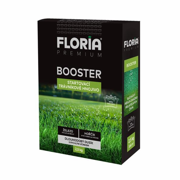 Hnojivo Agro  FLORIA trávníkové Booster startovací 2,5 kg