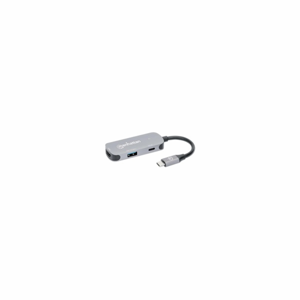 MANHATTAN Dokovací stanice USB-C na HDMI, USB-C PD 100W, ...