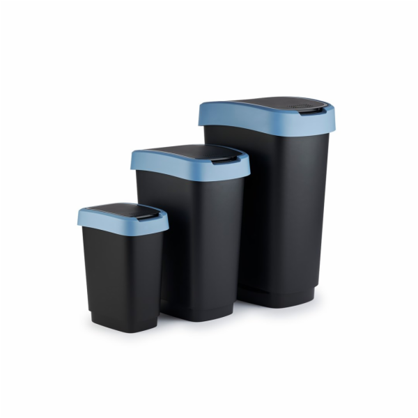 ROTHO Twist Blue - odpadkový koš – 50l