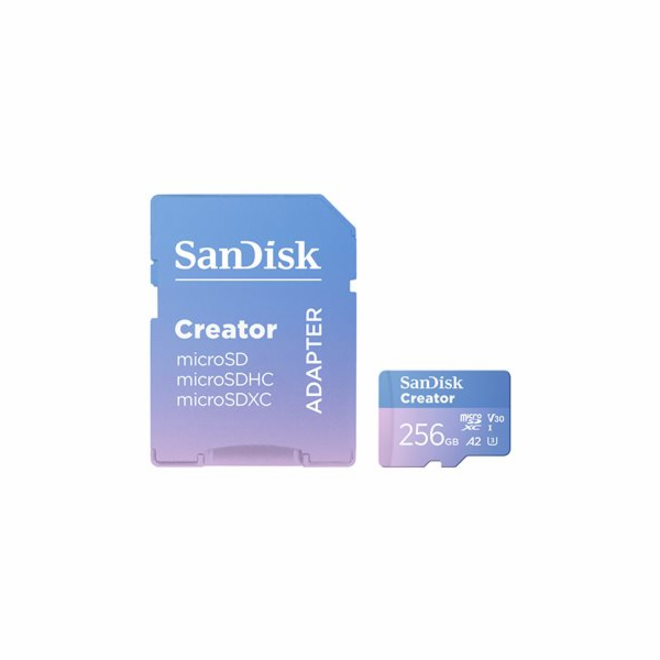 SanDisk Creator - Paměťová karta flash (adaptér microSDXC...
