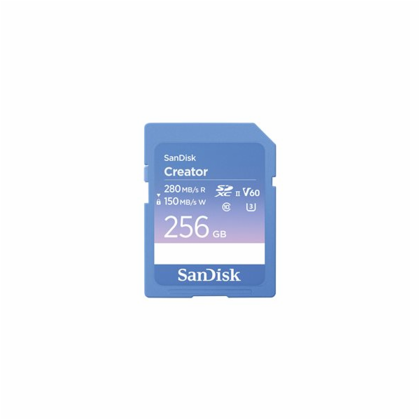 SanDisk Creator - Paměťová karta flash - 256 GB - Video C...