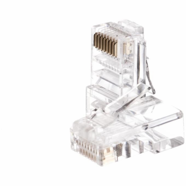 NetRack RJ45 UTP zástrčka, lanka, kat. 5e (100 ks) (NP41)