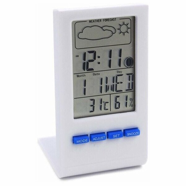 Q91A meteostanice WEATHER STATION HYGROMETER + HODINKY