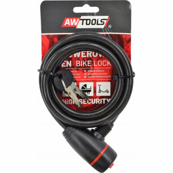 AWTOOLS BIKE LOCK 10 x 150cm