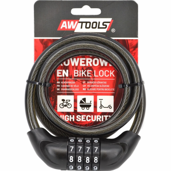 AWTOOLS ZÁMEK NA KOLO 10 x 120cm KÓD