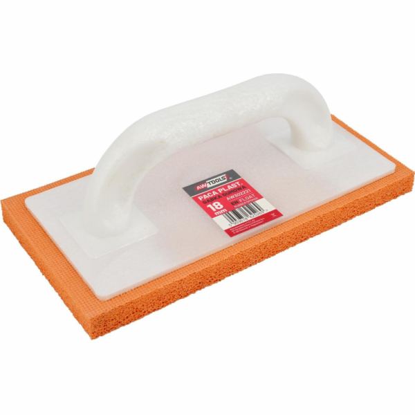 AWTOOLS PLASTOVÁ HLADIČKA S HOUBA 250x130x18mm GUMA 18mm