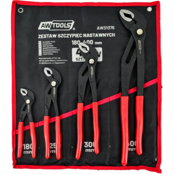 AWTOOLS NASTAVITELNÉ KLEŠTĚ SET 4ks (7/10/12/16)