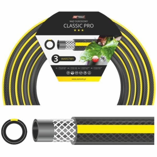 AWTools Zahradní hadice Classic PRO 1/2 25m (AW70387)