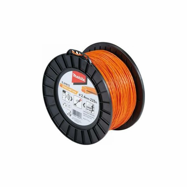 Makita MAKITA NYLON LINE CLOVER 2,4mm/225mb ME-01812