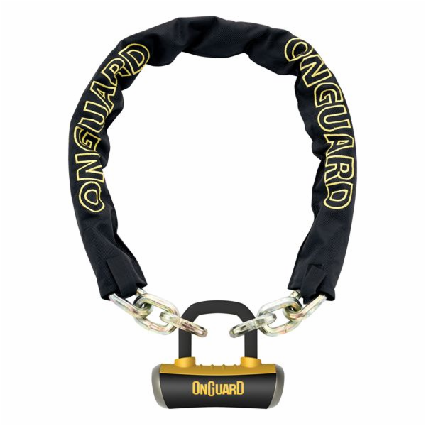 OnGuard Mastiff 8019 Bike Lock Black/Yellow (22920)