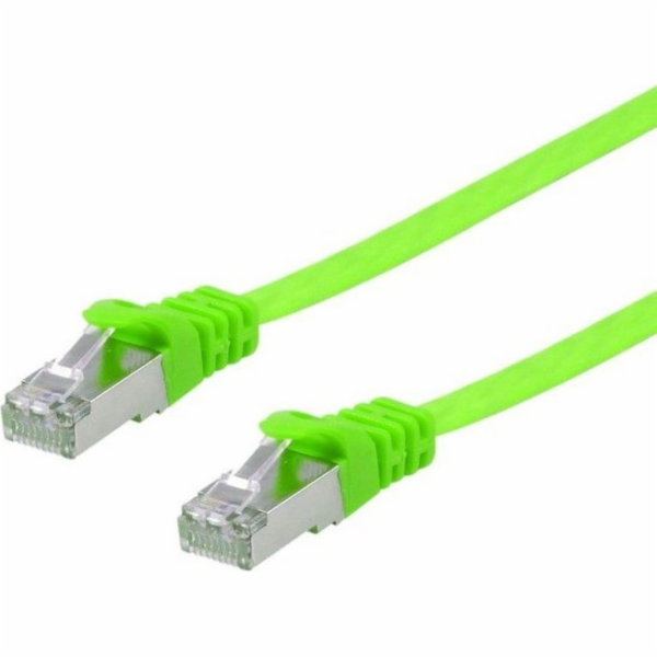 Equip Equip Patchkabel Cat6A U/FTP 2xRJ45 5,00m zelený Fl...