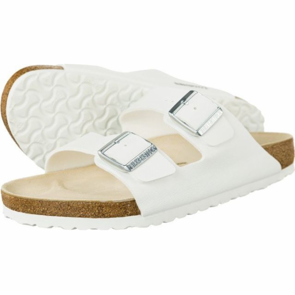 Birkenstock pánské žabky Arizona 731 bílá velikost 42