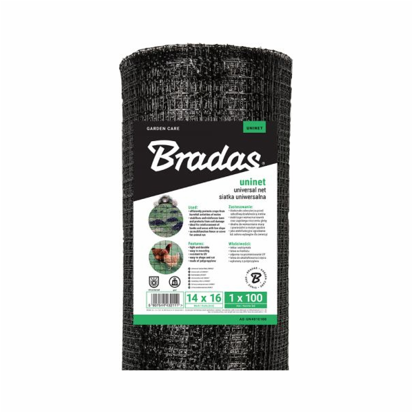 Bradas Univerzální síť UNINET 40g/m2 oka 14x16mm 100 x 1 ...