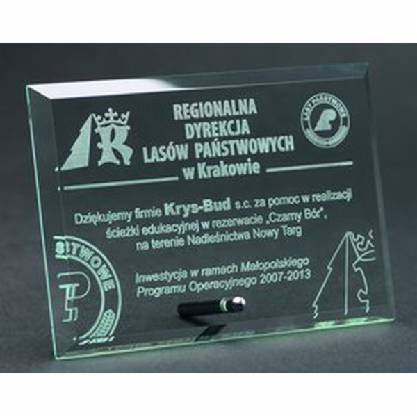 Victoria Sport Grave Glass Trophy